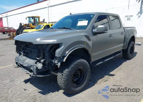 2020 Ford F-150 Raptor из США, поврежденный, VIN 1FTFW1RG1LFB67712